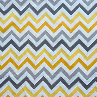 Bomullspoplin Zigzag – metervara