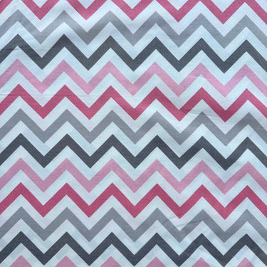 Bomullspoplin Zigzag – metervara