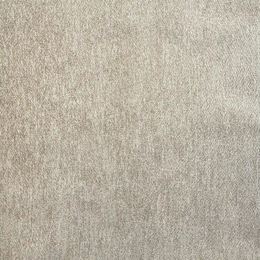 Närbild av Rayan möbeltyg som visar den mjuka strukturen och färgskiftningarna i beige