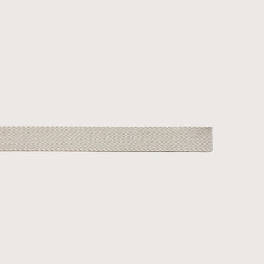 Beige ripsband i 100 procent bomull, 4 cm brett och formstabilt band för upphängning och sömnadsprojekt